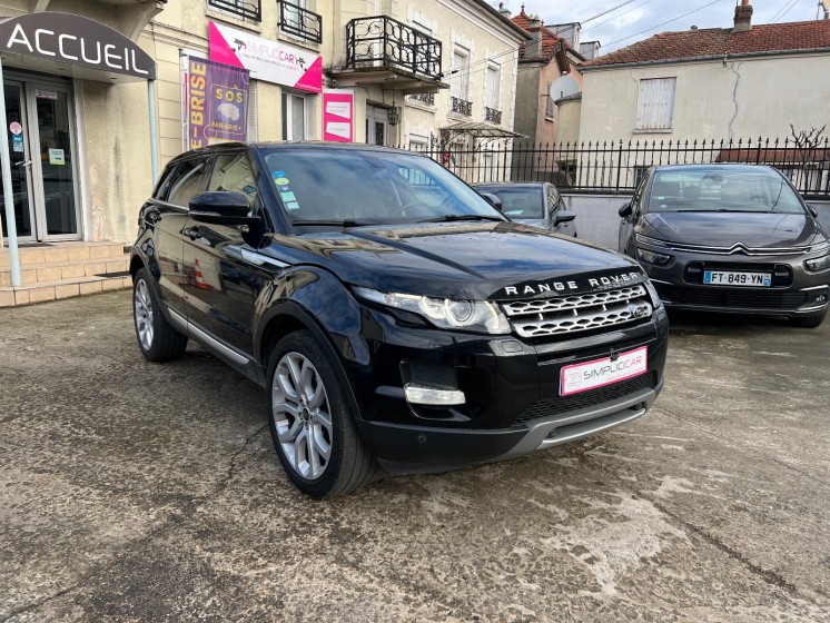 Land rover range rover evoque td4 dynamic a occasion simplicicar livry gargan simplicicar simplicibike france