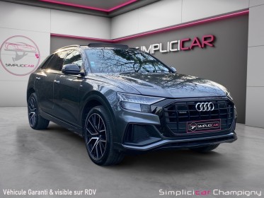 Audi q8 q8 50 tdi 286 tiptronic 8 quattro s line toit ouvrant / sièges sport s plus cuir valcona /carplay /entretien audi...