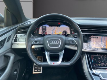 Audi q8 q8 50 tdi 286 tiptronic 8 quattro s line toit ouvrant / sièges sport s plus cuir valcona /carplay /entretien audi...