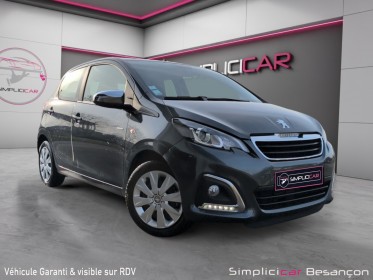 Peugeot 108 1.2 82ch bvm5 style / carplay occasion simplicicar besanÇon simplicicar simplicibike france