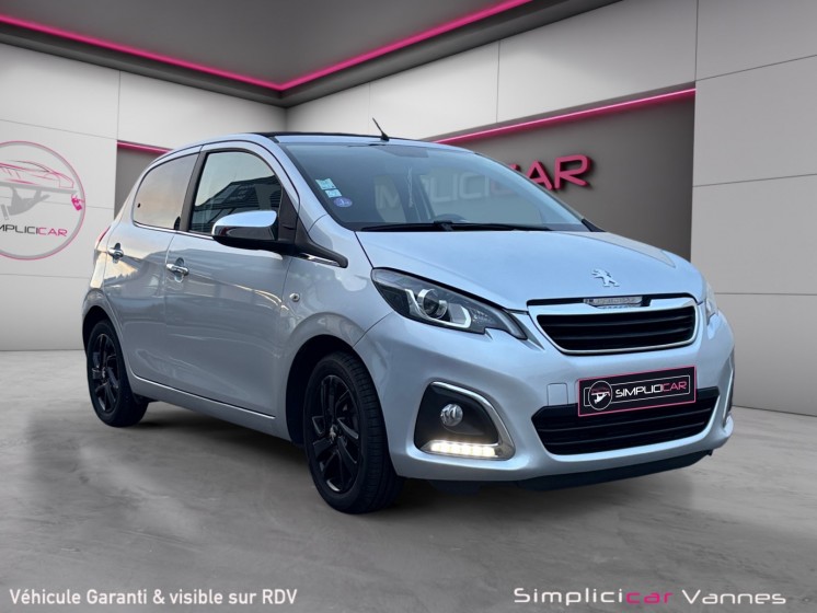 Peugeot 108 1.0 vti 68ch etg5 allure top! toit découvrable garantie 12 mois occasion scl 56 - simplicicar vannes simplicicar...