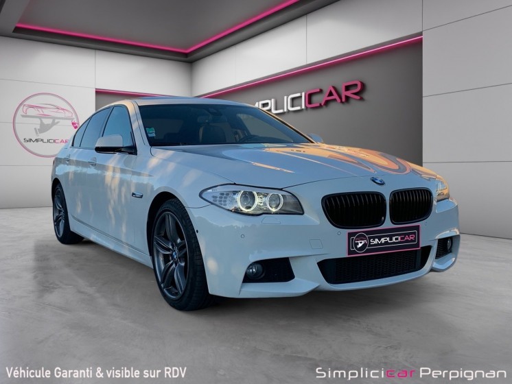 Bmw serie 5 f10 535d 313ch pack m xdrive - france - toit ouvrant - sièges cuir chauffants/ventilés - clim bizone - gps -......