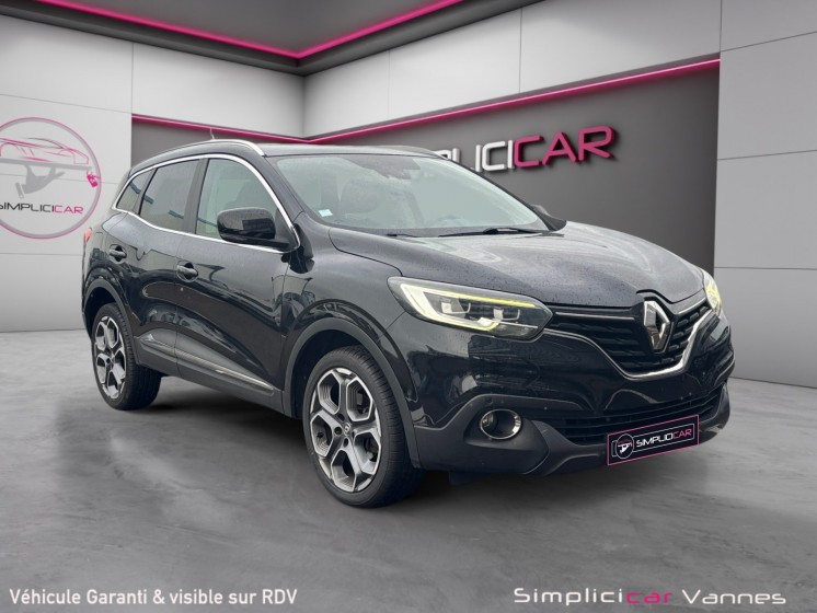 Renault kadjar tce 130 energy intens edc intérieur cuir toit panoramique garantie 12 mois occasion scl 56 - simplicicar...