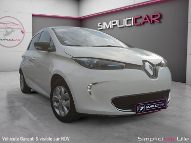 Renault zoe intens batterie en location 59€/mois occasion simplicicar lille  simplicicar simplicibike france