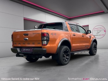 Ford ranger double cabine 3.2 tdci 200 4x4 bva6 wildtrak - garantie 12 mois occasion parc voitures beauvais simplicicar...