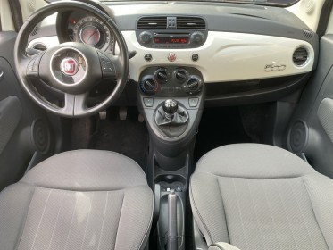 Fiat 500 1.2 8v 69 ch lounge occasion cannes (06) simplicicar simplicibike france