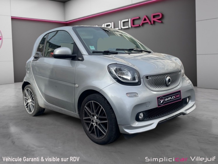 Smart fortwo coupe 0.9 90 ch ss ba6 brabus style, caméra de recul, sièges chauffants garantie 12 mois occasion simplicicar...