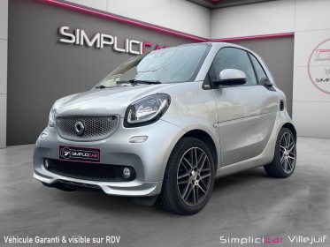 Smart fortwo coupe 0.9 90 ch ss ba6 brabus style, caméra de recul, sièges chauffants garantie 12 mois occasion simplicicar...