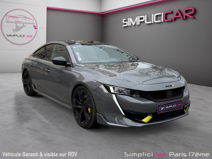 Peugeot 508 pse hybrid4 360 e-eat8 peugeot sport engineered / toit ouvrant / camera de recul / entretien / garantie 12 mois...