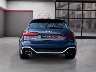 Audi rs6 c8 4.0l-600cv - toit ouv pano - son bo - freins céramiques - garantie 1an - suivi audi - 4 pneus hiver neufs ......