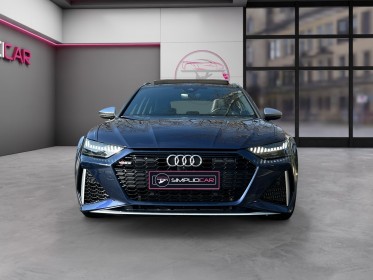 Audi rs6 c8 4.0l-600cv - toit ouv pano - son bo - freins céramiques - garantie 1an - suivi audi - 4 pneus hiver neufs ......