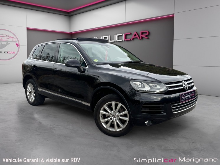 Volkswagen touareg 3.0 v6 tdi 204 fap 4motion carat edition tiptronic a occasion simplicicar marignane  simplicicar...