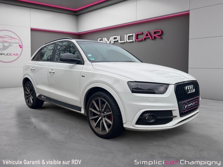 Audi q3 q3 2.0 tdi 140 ch quattro s line s tronic 7 occasion champigny-sur-marne (94) simplicicar simplicibike france