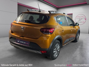 Dacia sandero tce 90 cvt - 22 stepway confort 1ère main carplay garantie 12mois occasion montpellier (34) simplicicar...