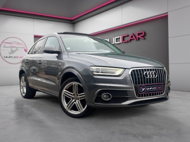 Audi q3 q3 2.0 tdi 177 ch quattro s line s tronic 7 / garantie 12 mois occasion  simplicicar nord isere simplicicar...