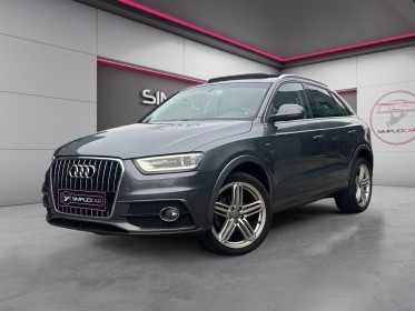 Audi q3 q3 2.0 tdi 177 ch quattro s line s tronic 7 / garantie 12 mois occasion  simplicicar nord isere simplicicar...