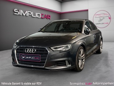 Audi a3 berline 2.0 tdi 150 s tronic 7 s line gar. 12 mois occasion montpellier (34) simplicicar simplicibike france