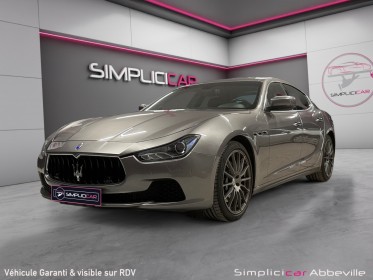 Maserati ghibli 3.0 v6 410 s q4 a garantie 1 an occasion abbeville simplicicar simplicibike france