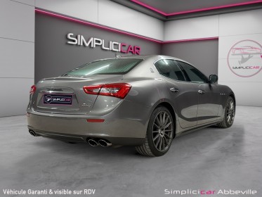 Maserati ghibli 3.0 v6 410 s q4 a garantie 1 an occasion abbeville simplicicar simplicibike france