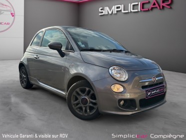 Fiat 500 s 1.2 69 ch - toit pano - faible km - occasion simplicicar compiegne simplicicar simplicibike france