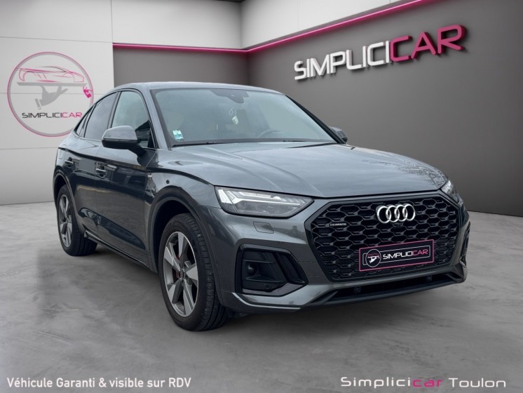 Audi q5 sportback 40 tdi 204 s tronic 7 quattro s line garantie 12 mois occasion simplicicar toulon est simplicicar...