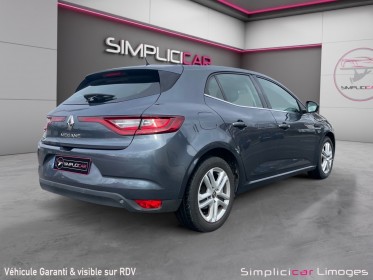 Renault megane iv berline business lue dci 115 business occasion simplicicar limoges  simplicicar simplicibike france