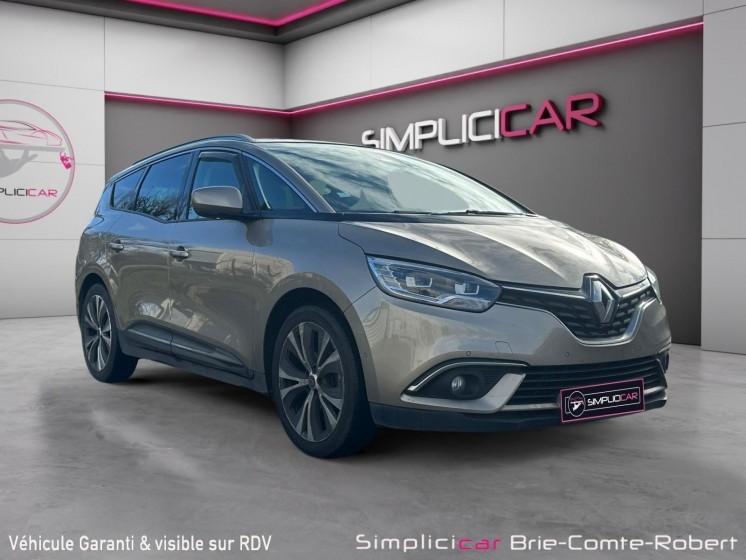 Renault grand scenic iv 1.6 dci edc6 161 cv boite auto intens / entretien exclusif renault occasion simplicicar...