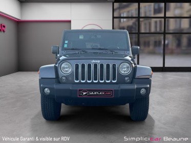 Jeep wrangler 2.8 crd 200 - 4x4 command trac unlimited bva sahara occasion simplicicar beaune simplicicar simplicibike france