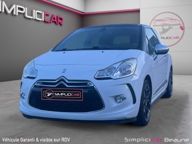 Citroen ds3 e-hdi 110 airdream sport chic occasion simplicicar beaune simplicicar simplicibike france