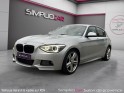 Bmw serie 1 f20 120d 184 ch pack m sport / toit ouvrant / écran pro / régulateur / échappement sport occasion simplicicar...