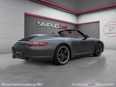 Porsche 911 carrera 4 cabriolet 997 s cabriolet 3.8i 355ch occasion simplicicar pontarlier simplicicar simplicibike france