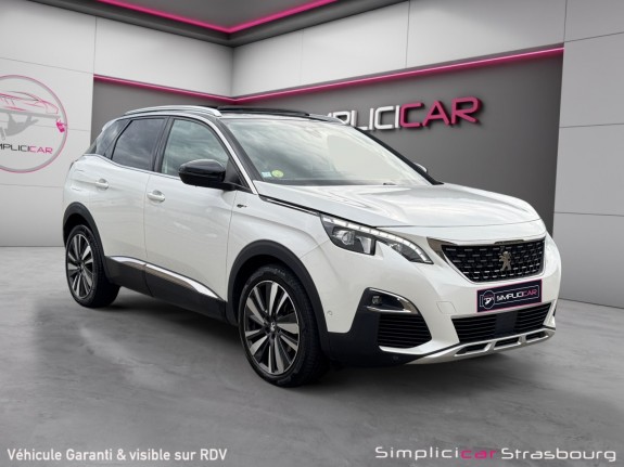 Peugeot 3008 bluehdi 180ch ss eat8 gt focal sound systeme - toit ouvrant - full led - camera 360 - jante 19 occasion...