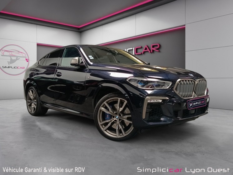 Bmw x6 g06 m50d 400 ch bva8 m performance - suivi complet - garantie 12 mois occasion simplicicar lyon ouest simplicicar...