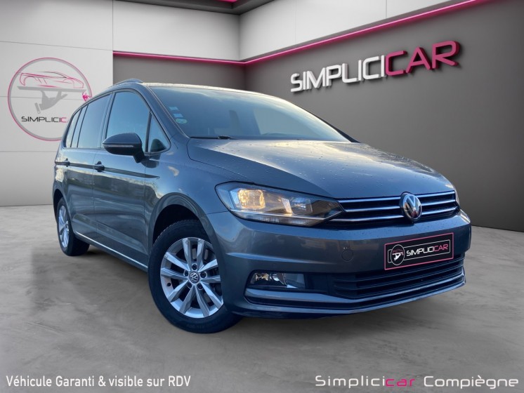 Volkswagen touran 1.6 tdi 110 bmt confortline 7places- camera- occasion simplicicar compiegne simplicicar simplicibike france