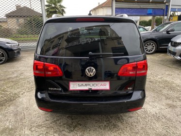 Volkswagen touran business 1.6 tdi 105 fap confortline occasion simplicicar livry gargan simplicicar simplicibike france