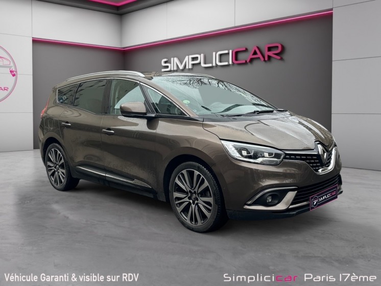 Renault grand scenic iv dci 160 energy edc initiale paris - garantie 12 mois - siÈges chauffant et massant - hud... occasion...