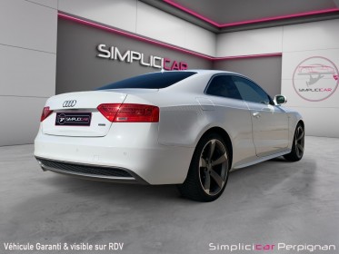 Audi a5 2.0 tdi 190 s line quattro s tronic 7 / sièges cuir, chauffants, ventilés / garantie 12 mois occasion simplicicar...