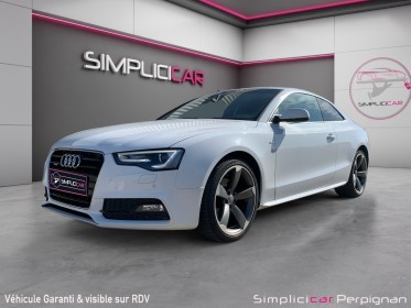 Audi a5 2.0 tdi 190 s line quattro s tronic 7 / sièges cuir, chauffants, ventilés / garantie 12 mois occasion simplicicar...