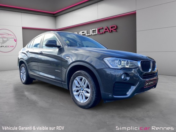 Bmw x4 f26 xdrive20d 190ch lounge plus a occasion simplicicar rennes simplicicar simplicibike france