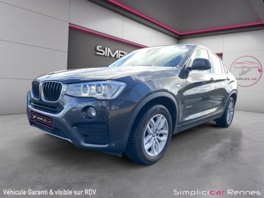 Bmw x4 f26 xdrive20d 190ch lounge plus a occasion simplicicar rennes simplicicar simplicibike france