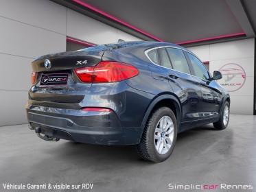 Bmw x4 f26 xdrive20d 190ch lounge plus a occasion simplicicar rennes simplicicar simplicibike france