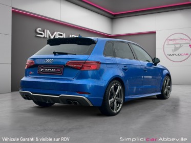 Audi s3 sportback 2.0 tfsi 310 s tronic 7 quattro 2017 occasion abbeville simplicicar simplicibike france