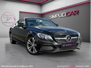 Mercedes classe c coupe 220 d 9g-tronic executive garantie 12 mois occasion abbeville simplicicar simplicibike france