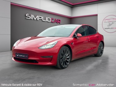 Tesla model 3 performance awd garantie jusqu'en 2030 occasion abbeville simplicicar simplicibike france