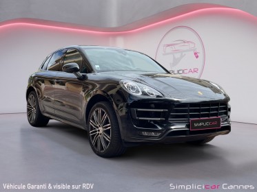 Porsche macan entretien complet porsche v6 400 ch pdk turbo 3.6 occasion cannes (06) simplicicar simplicibike france