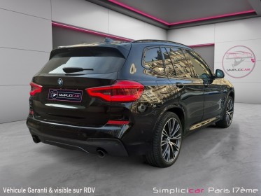 Bmw x3 g01 xdrive 30e 292ch bva8 m sport occasion paris 17ème (75)(porte maillot) simplicicar simplicibike france