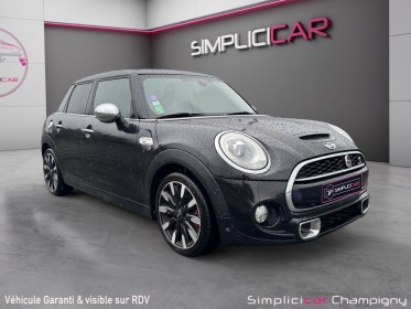 Mini hatch 5 portes cooper s 192 ch finition chili - caméra de recul - toit ouvrant occasion champigny-sur-marne (94)...