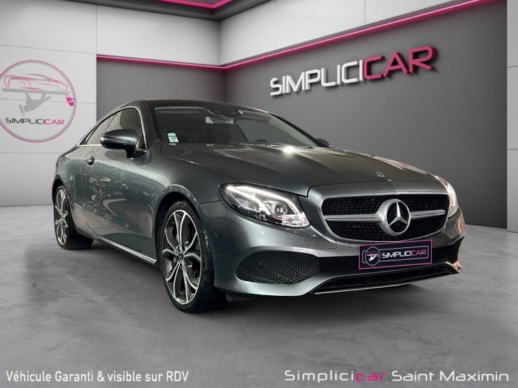 Mercedes classe e coupe 350 d 9g-tronic 4-matic executive occasion simplicicar st-maximin simplicicar simplicibike france