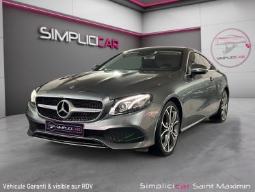 Mercedes classe e coupe 350 d 9g-tronic 4-matic executive occasion simplicicar st-maximin simplicicar simplicibike france