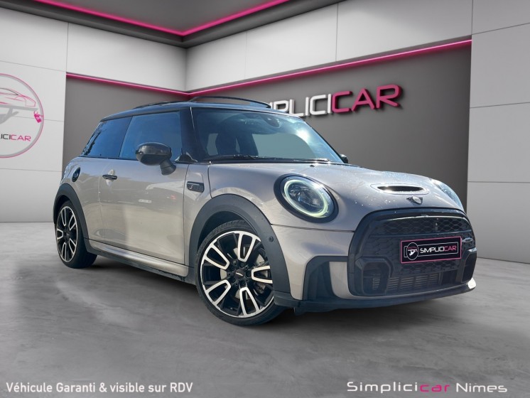 Mini hatch 3 portes f56 lci ii cooper s 178 ch bva7 finition jcw - full options - garantie 12 mois occasion simplicicar nimes...